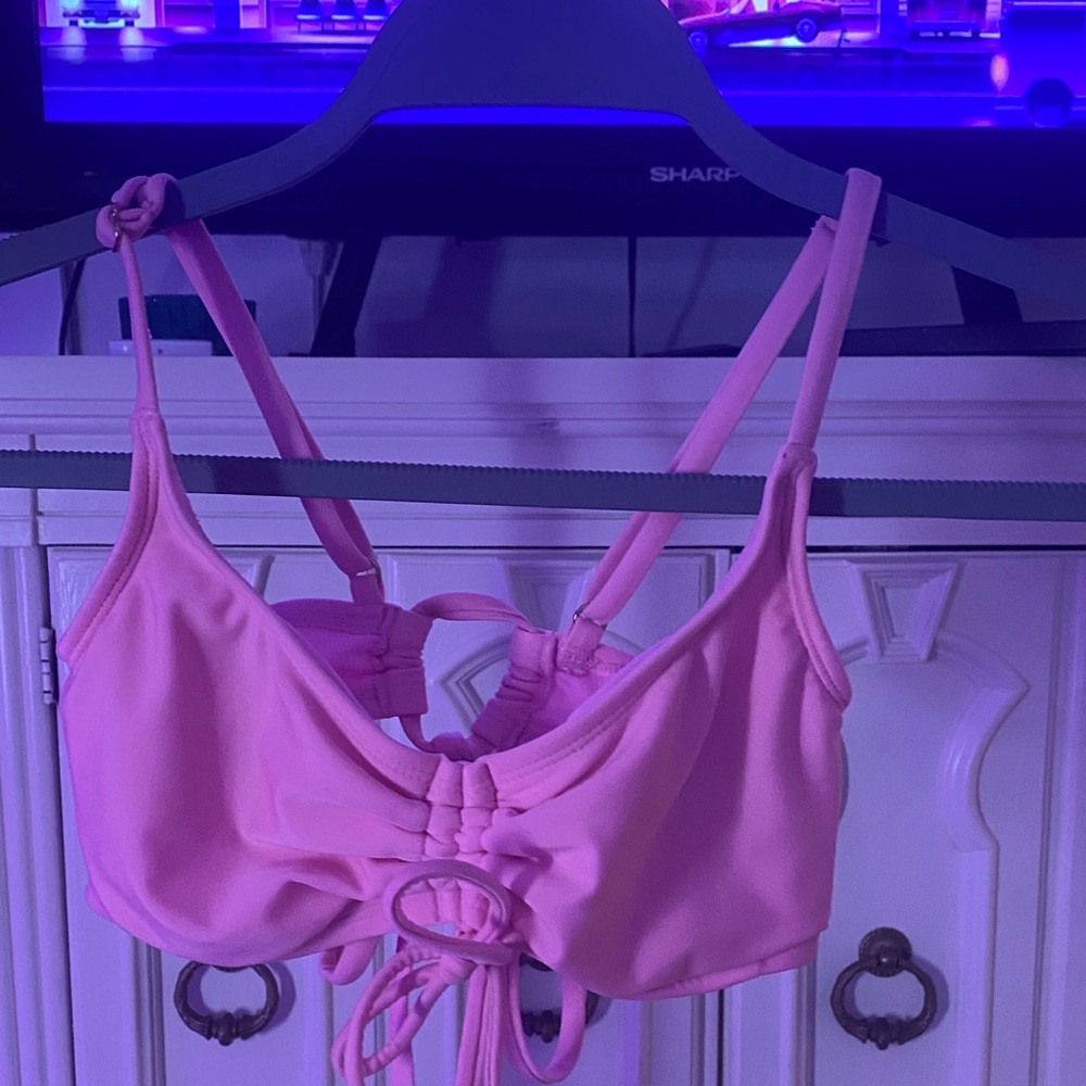 Pink Women's bikini Top